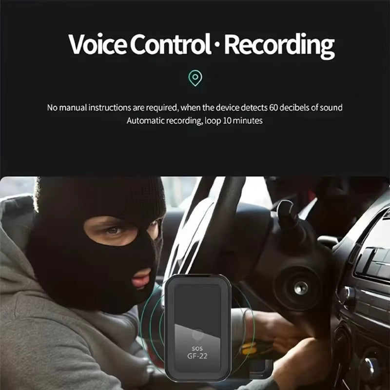 GF22 Mini Car Tracker Real Time Magnetic Gpsdevice Anti-Loss Location Tractor Precise Slmmessage Positioner SOS Alarm Device