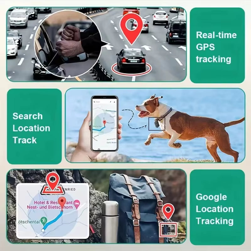 GF22 Mini Car Tracker Real Time Magnetic Gpsdevice Anti-Loss Location Tractor Precise Slmmessage Positioner SOS Alarm Device