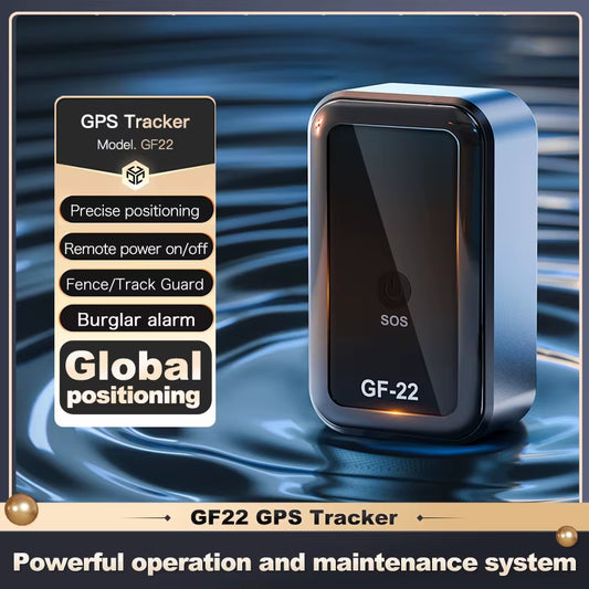 GF22 Mini Car Tracker Real Time Magnetic Gpsdevice Anti-Loss Location Tractor Precise Slmmessage Positioner SOS Alarm Device